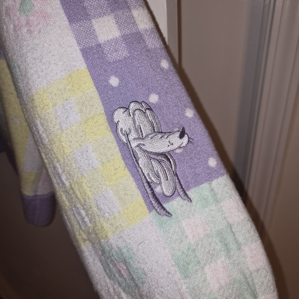 Her Universe DisneyPastel Mickey & Friends Patchwork Cardigan Sweater - Lavender - Picture 5 of 5